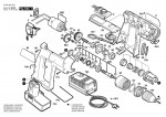 Bosch 0 603 926 427 Psb 9,6 Vsp-2 Cordless Percussion Drill 9.6 V / Eu Spare Parts